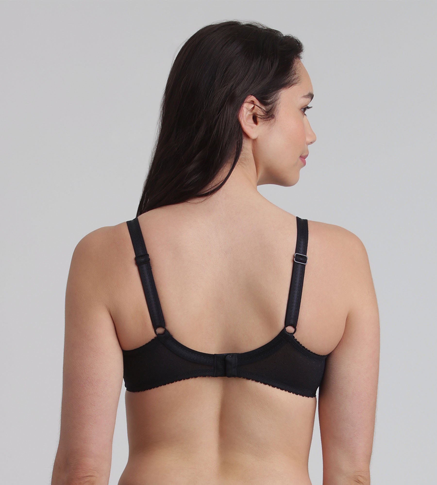 Playtex® Full cup bra in black Classic Micro Support