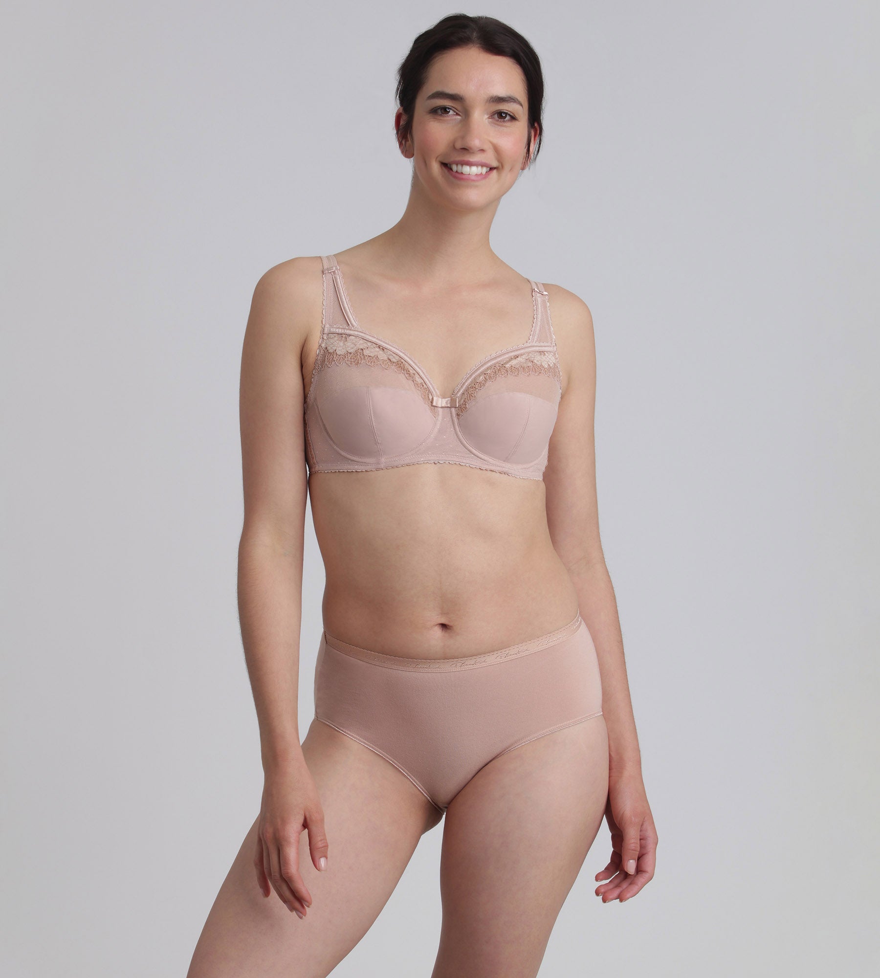 Playtex® Full cup bra in beige Classic Micro Support