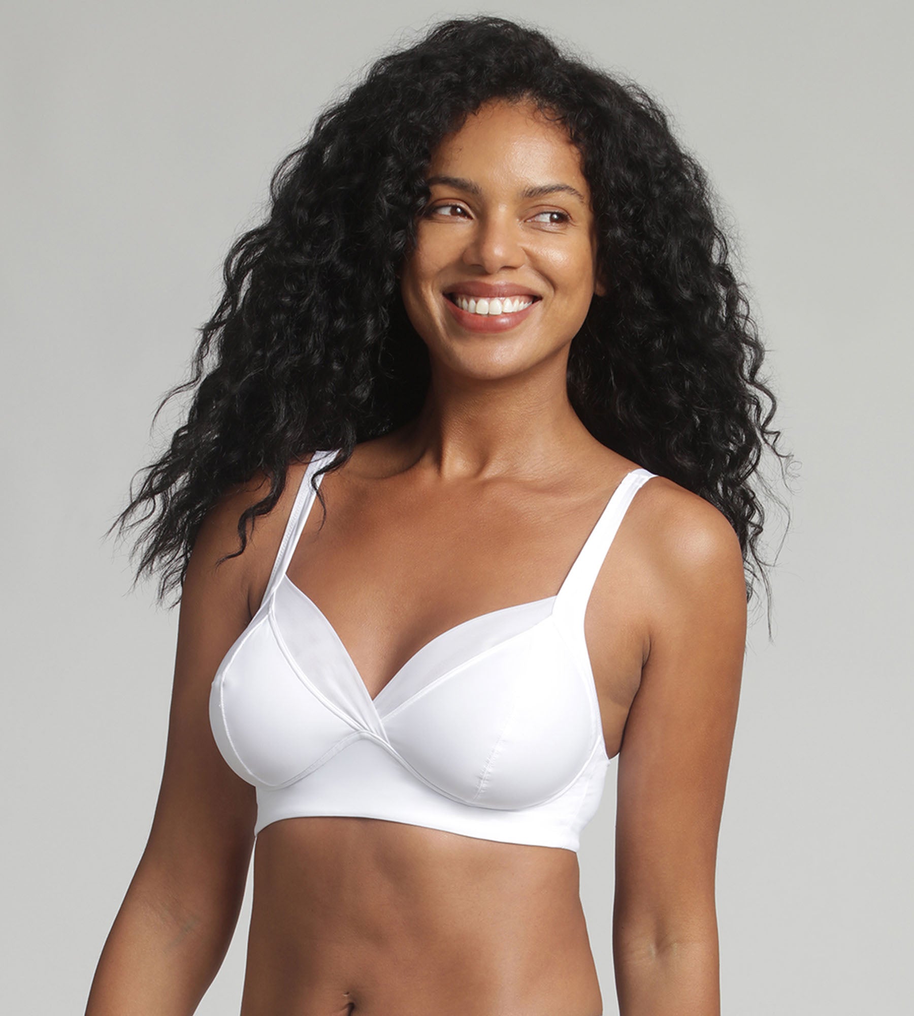 Playtex® Non wired bra in white Feel Good Support