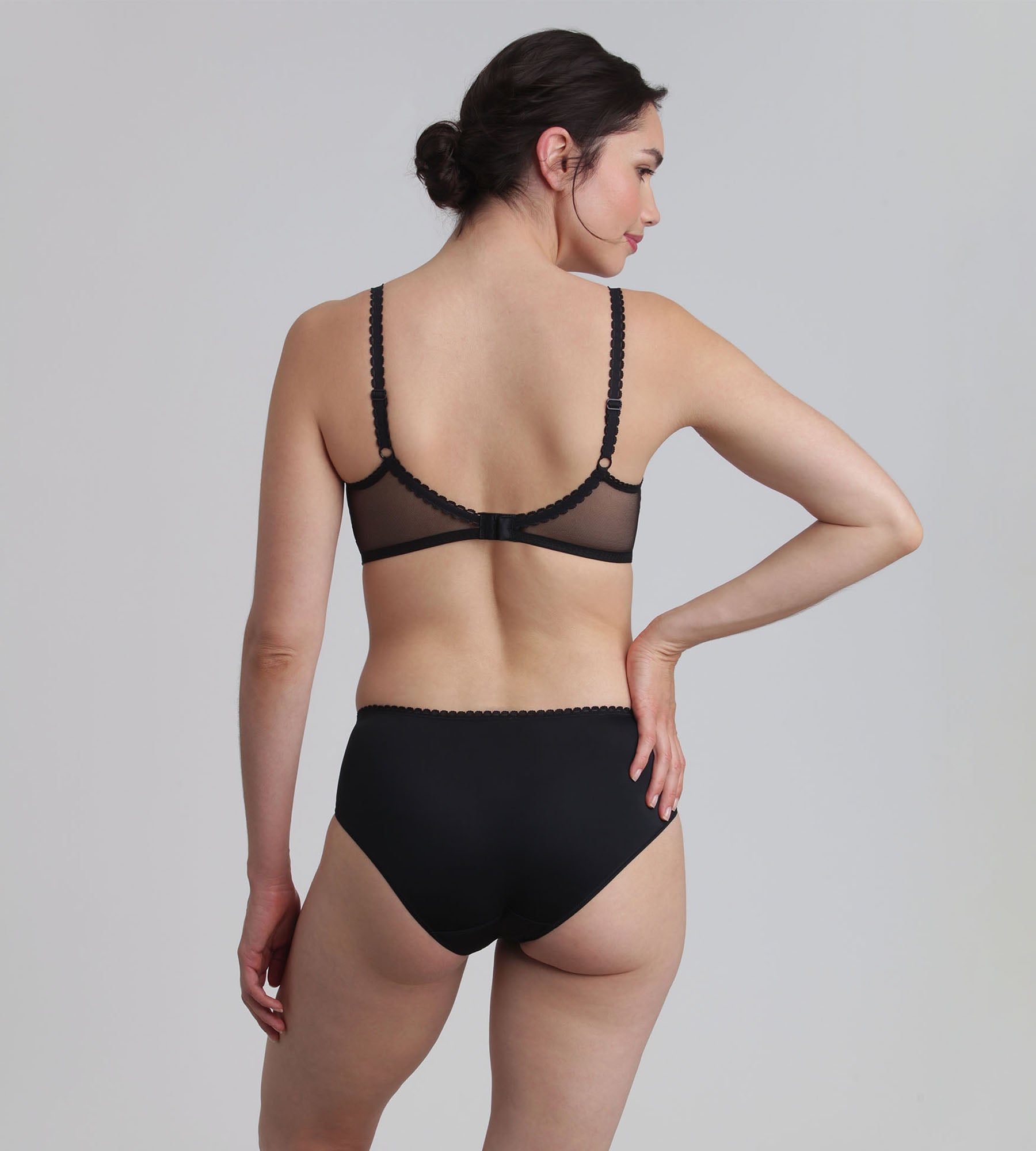 Playtex® Non-wired bra in black Flower Elegance Recycled