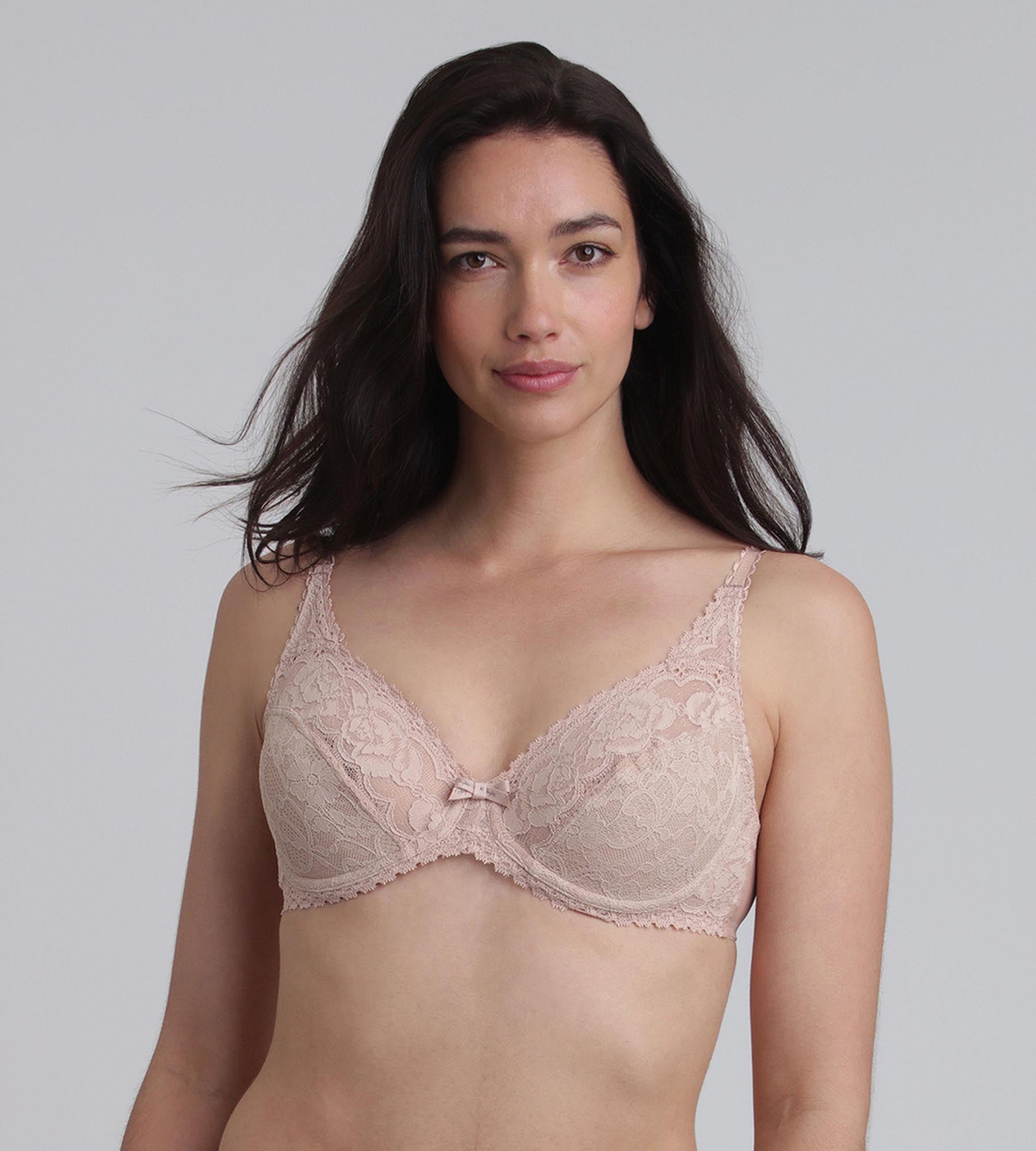 Playtex® Underwired bra in beige Flower Elegance Recycled