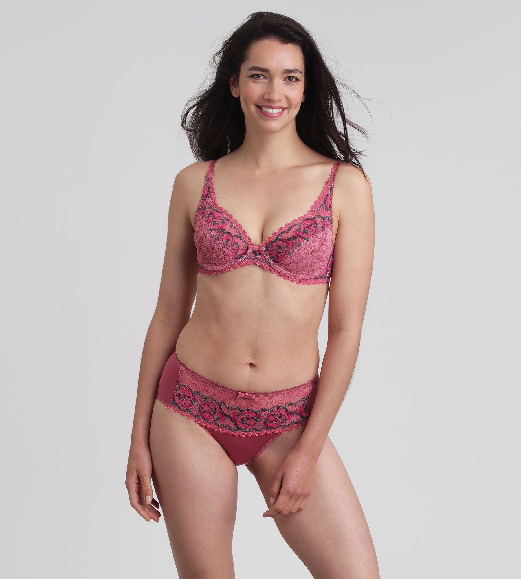 Playtex® Midi knicker in Delicate rose Flower Elegance Recycled