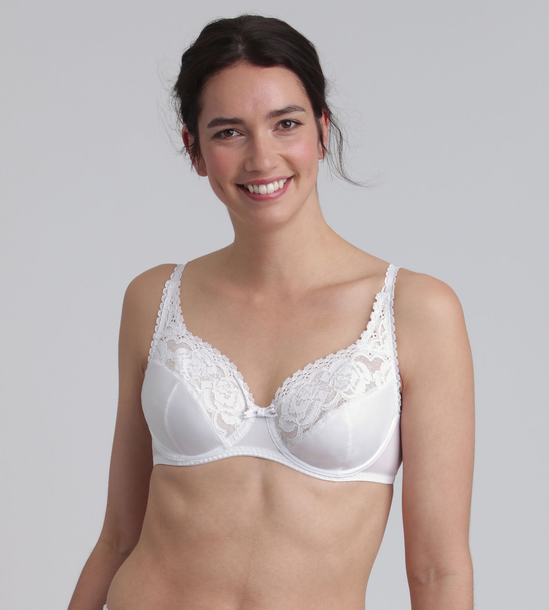 Playtex® Underwired bra in white Flower Elegance Micro Recycled