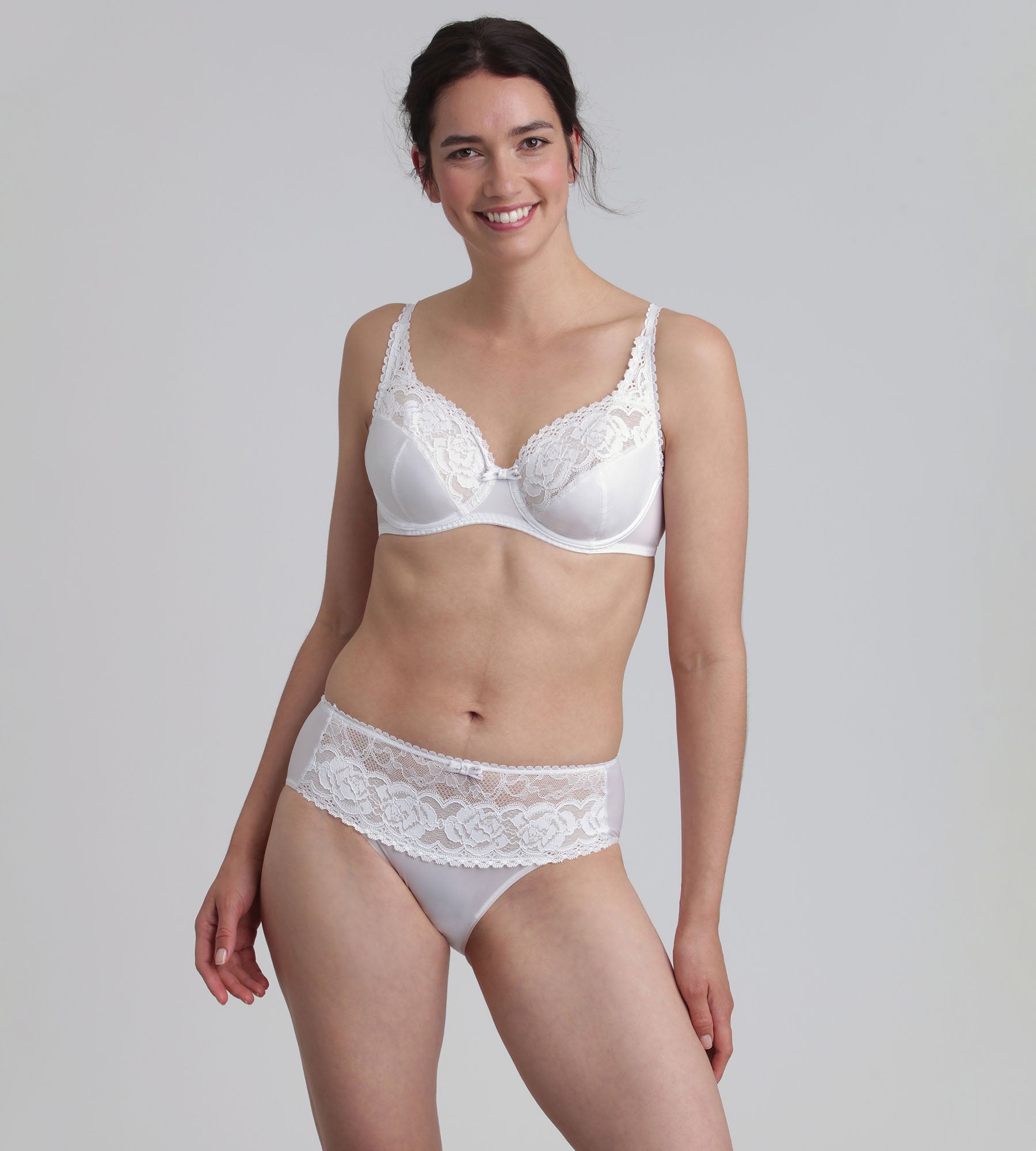 Playtex® Underwired bra in white Flower Elegance Micro Recycled