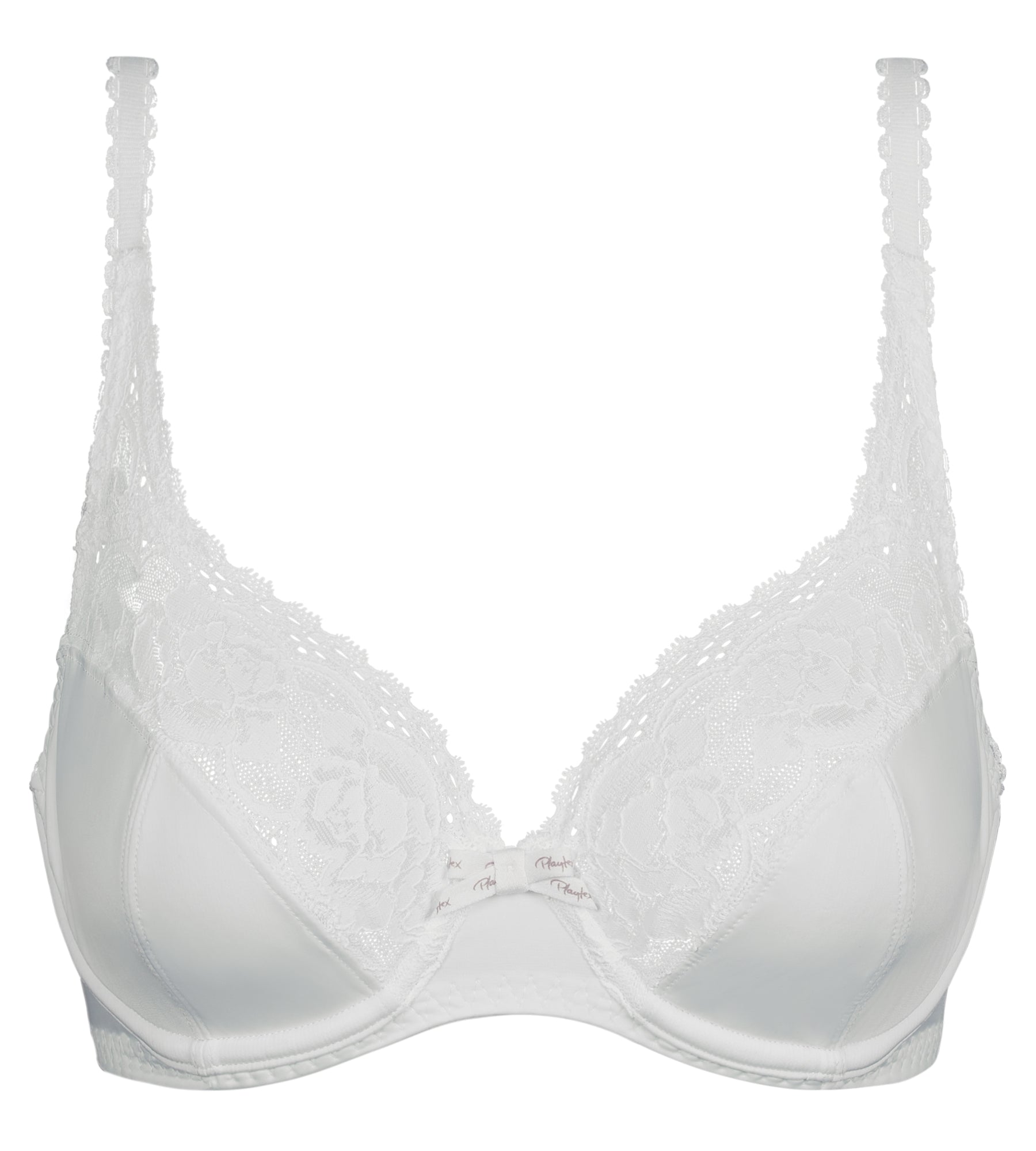 Playtex® Underwired bra in white Flower Elegance Micro Recycled