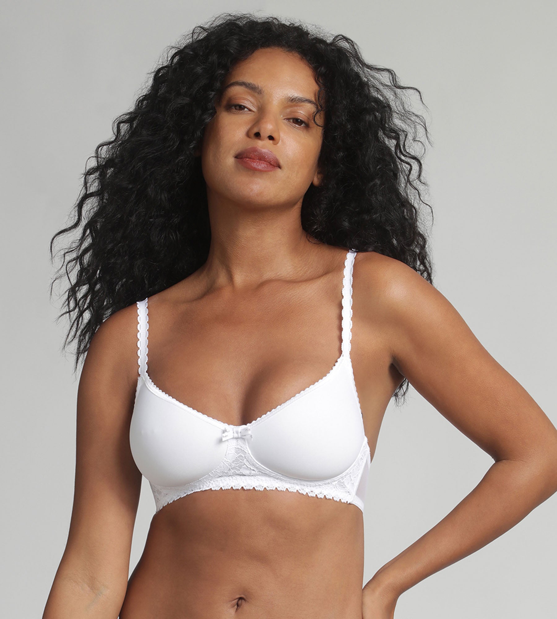 Playtex® Non-wired bra in white Flower Elegance Recycled