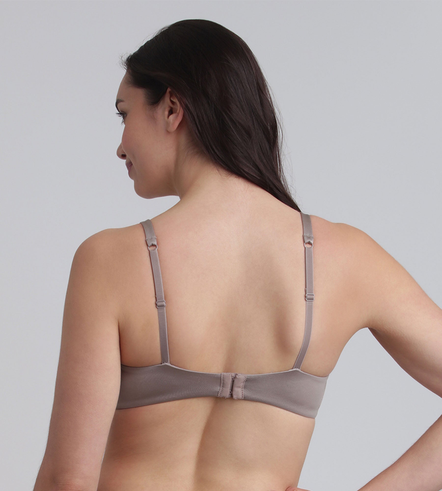 Playtex® Full cup bra with removable underwires in mink 24h Soft Absolute