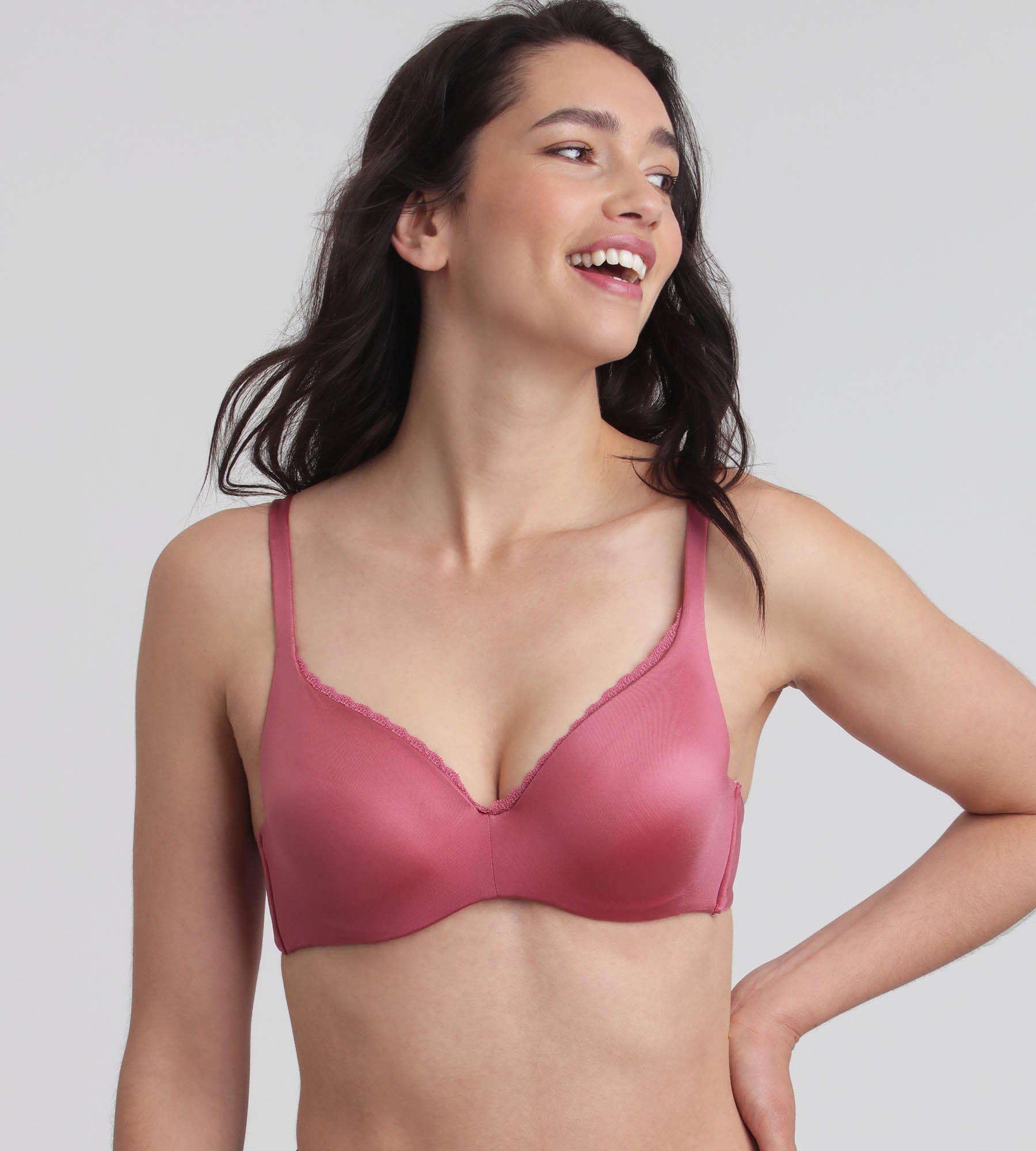 Playtex® Full cup bra with removable underwires in Pink lady 24h Soft Absolu