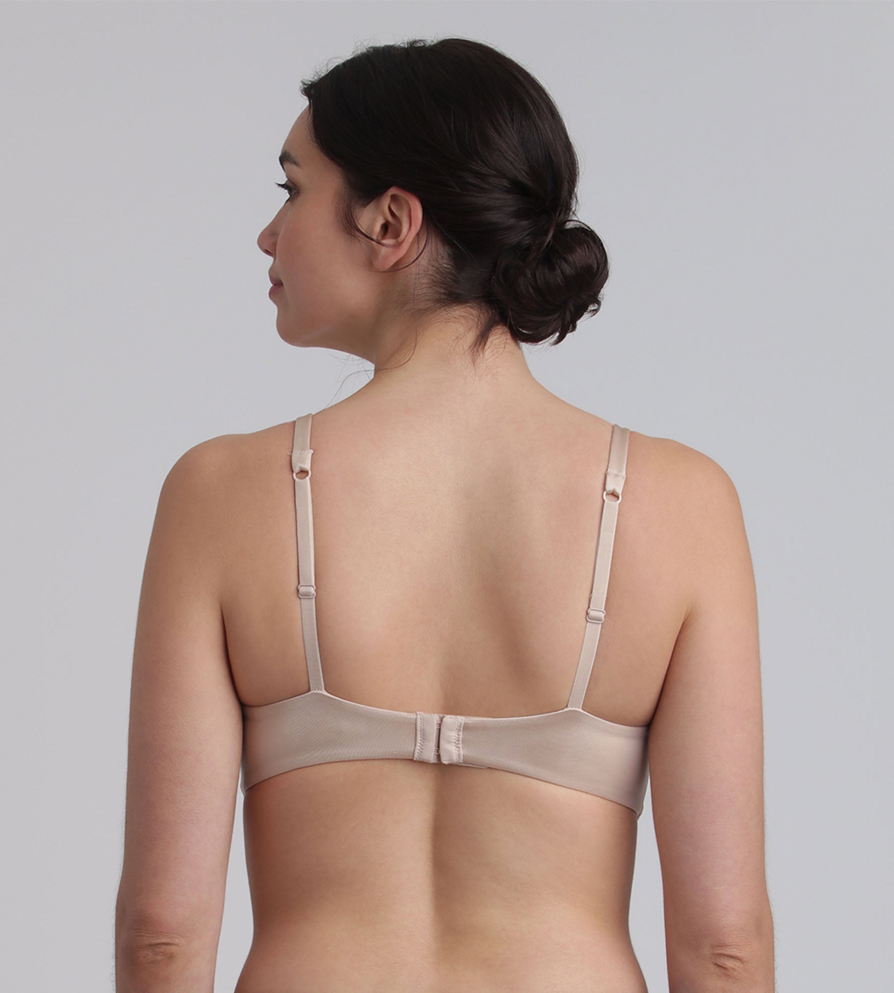 Playtex® Full cup bra with removable underwires in light brown 24h Absolute Soft