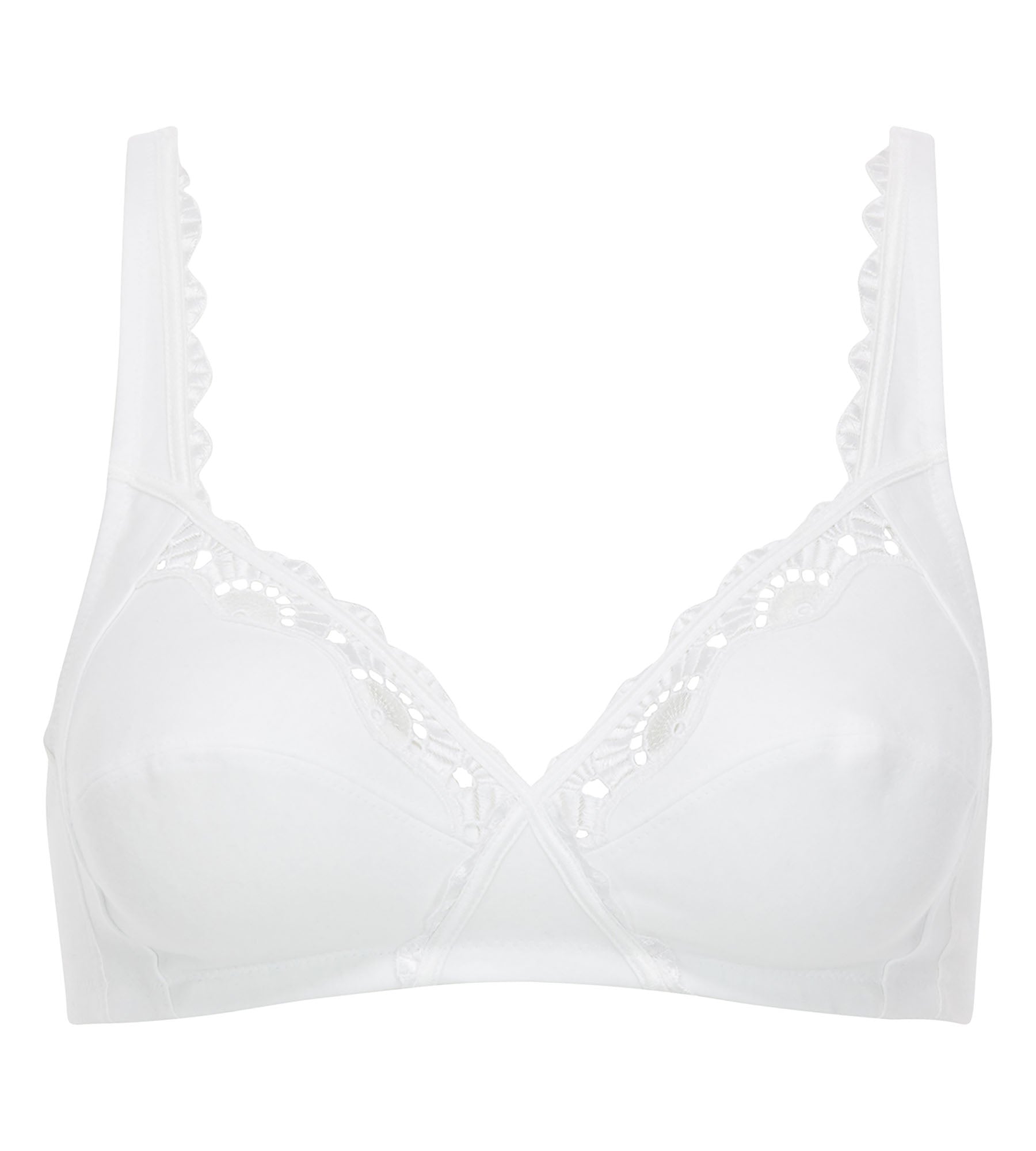 Playtex® Non-wired bra in white Cotton Support