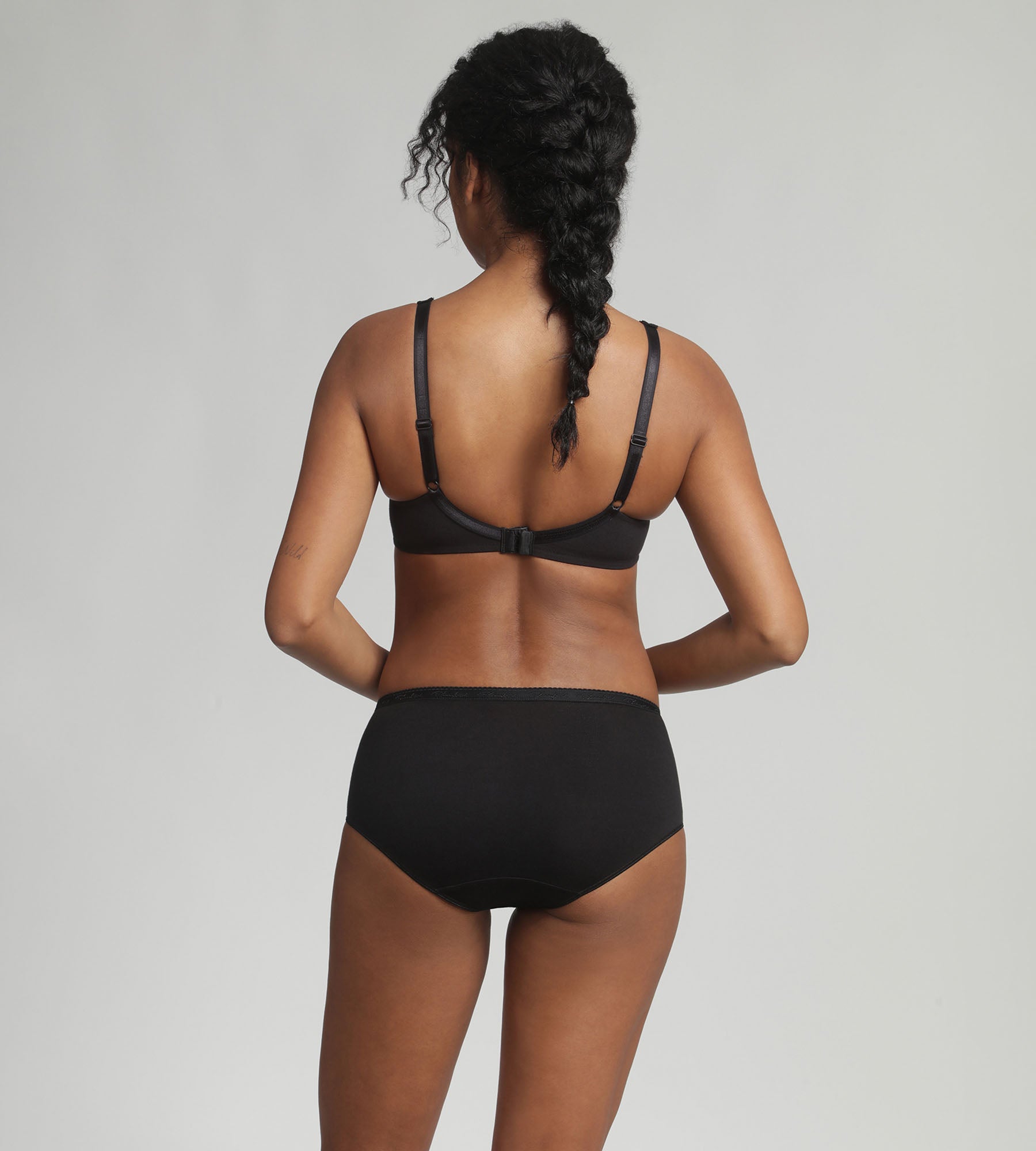 Playtex® Non-wired bra in black Cotton Support