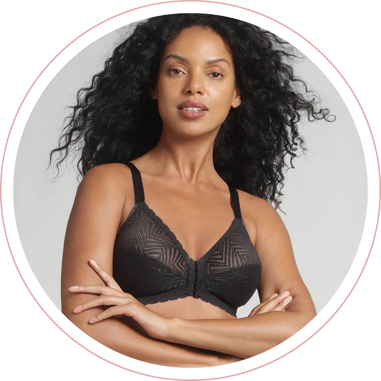 Front closure bras