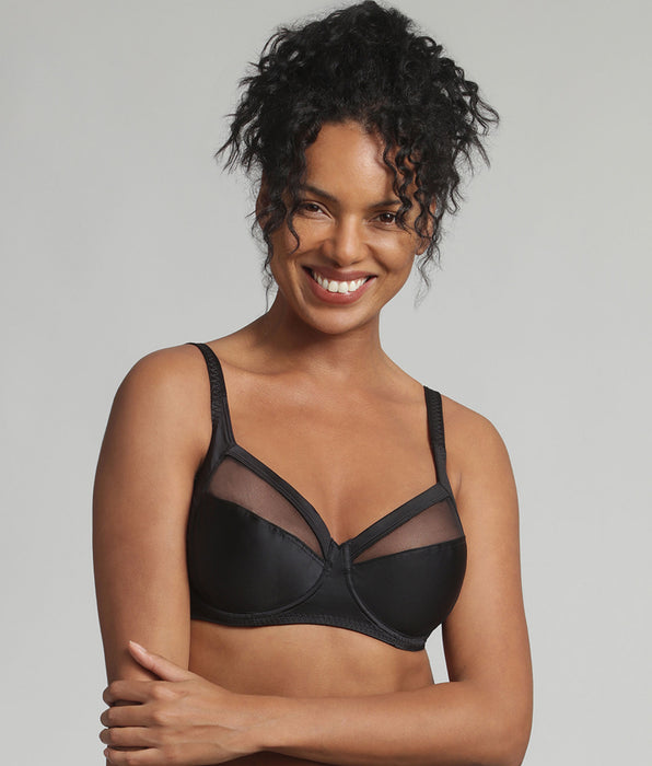 Playtex® Full cup bra in black Perfect Silhouette