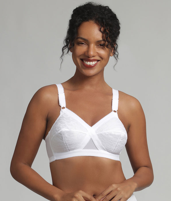 Playtex® Non-wired Bra in white Cross Your Heart 556