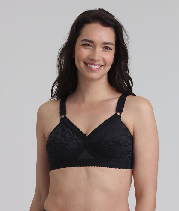 Playtex® Non-wired bra in black Cross Your Heart 556