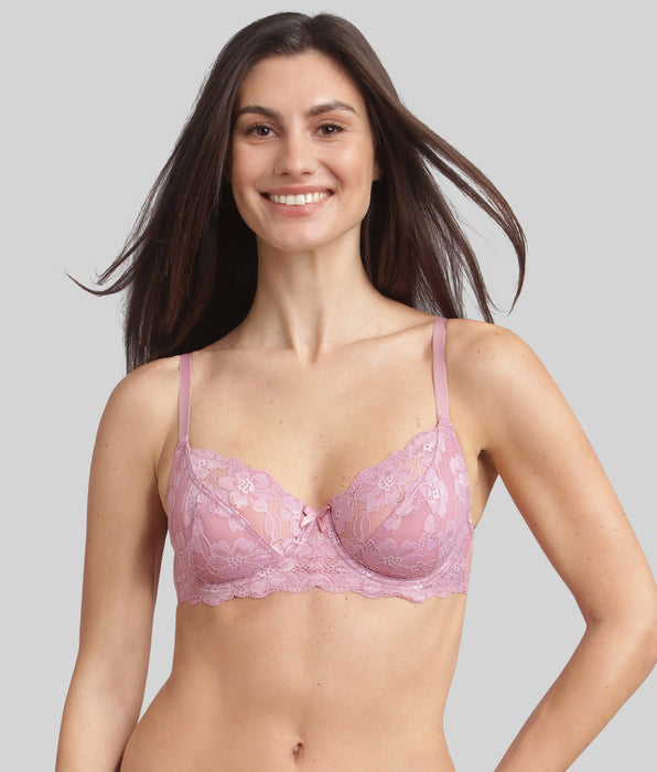 Playtex® Underwired bra in orchid pink Essential Elegance