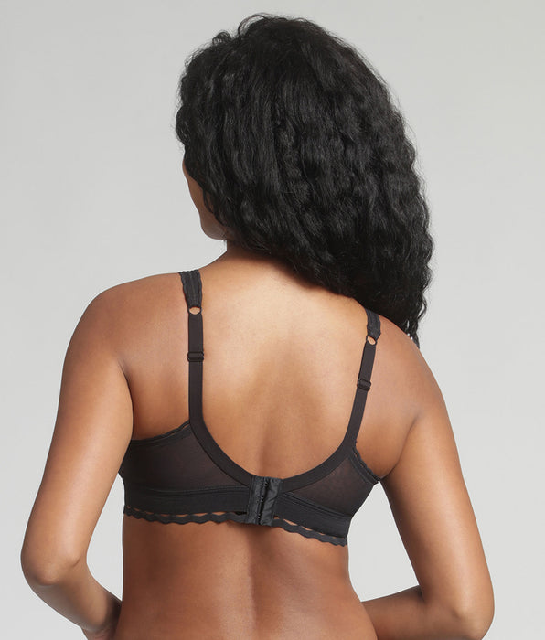 Playtex® Non-wired bra in black Recycled Classic Lace Support