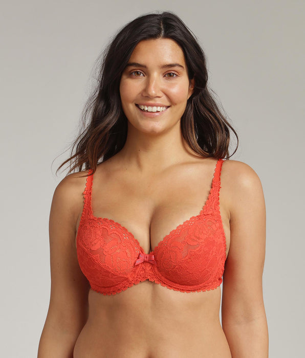 Playtex® Underwired bra in red poppy Flower Elegance Recycled