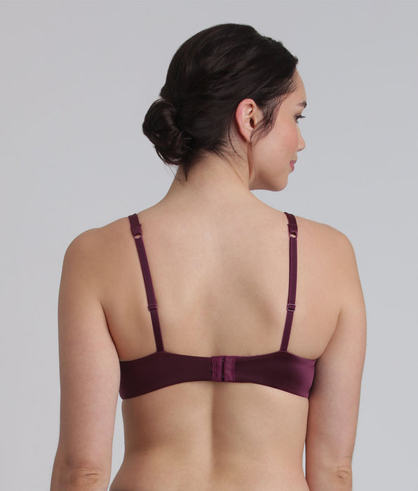 Playtex® Full cup bra in plum with removable underwires 24h Absolute Soft