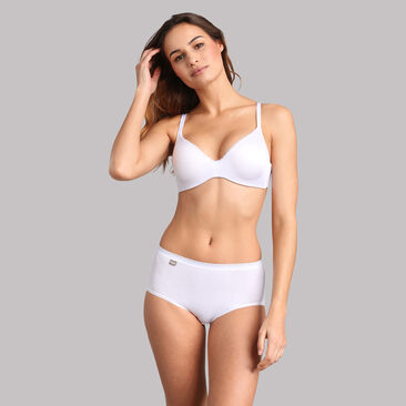 Full cup bra with removable underwires in white - 24h Absolute Soft, , PLAYTEX