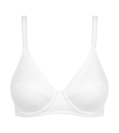Underwired bra in white - Essential Cotton
