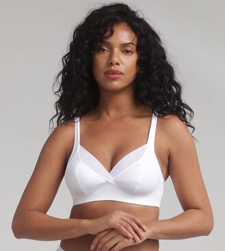 White non-wired bra - Feel Good Support, , PLAYTEX
