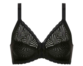 Non-Wired Bra with Front Closure